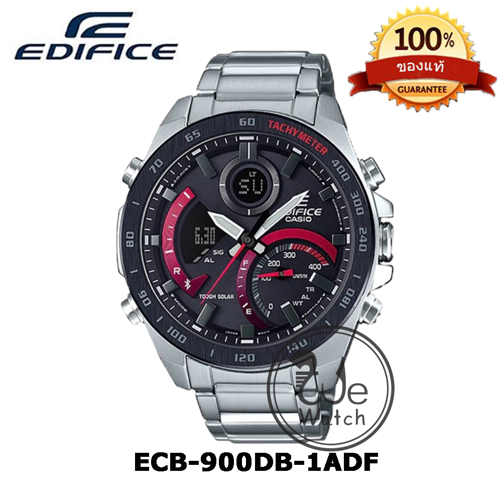CASIO Edifice รุ่น ECB-900 series นาฬิกาผู้ชาย Tough Solar Bluetooth® รับประกันศูนย์ CMG 1 ปี ECB ECB900 ECB-900DB-1ADR