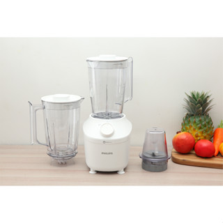 Philips 3000 Series Blender เครื่องปั่น เครื่องปั่นน้ำผลไม้ 450W 1.9L รุ่น HR2041/10