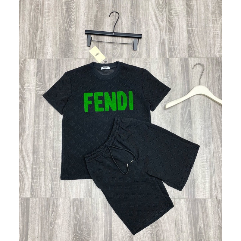 ชุดเซทเสื้อ+กางเกงยี่ห้อ เฟนดิ Fendi