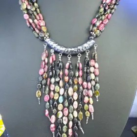 สร้อยคอหินทัวร์มารีน STN-52Tourmaline