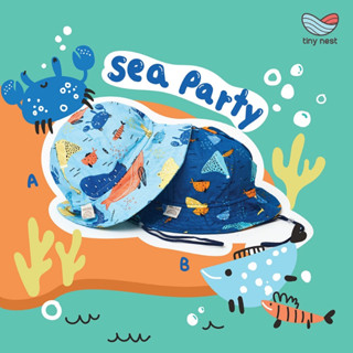 Enjoy the Journey Tiny Nest Sunhat หมวกกันแดดเด็กอ่อน Sea party