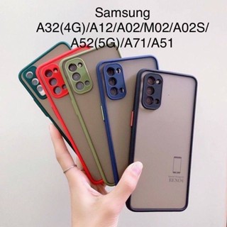 MobileCare Samsung Galaxy A11 A21 A31 A41 A51 A71 A11s A21s, S10/Note10 Lite แผ่นใสฝ้ากันกระแทก frosted transparent Case