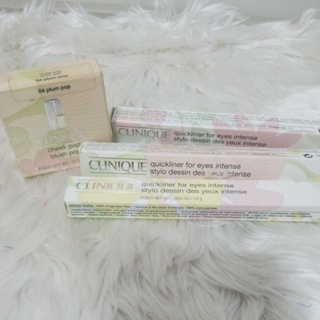 clinique eyelinet และ ปัด แก้ม