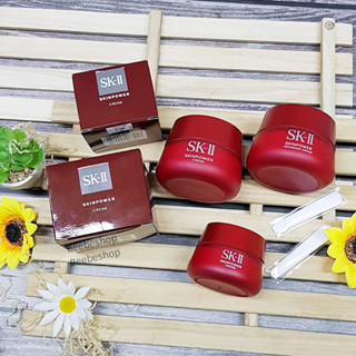 สูตรใหม่ SK-II SKINPOWER Cream &amp; ADVANCED Cream 50g &amp; 80g ครีมบำรุงผิวหน้า