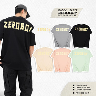 ZEROBOY - TEE TAPE BOXSET  เสื้อยืด พร้อมกล่องพรีเมี่ยม