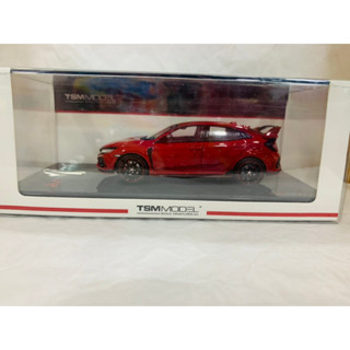 HONDA CIVIC TYPE R RHD 2017 RED 1:43 TSM430273 MODEL