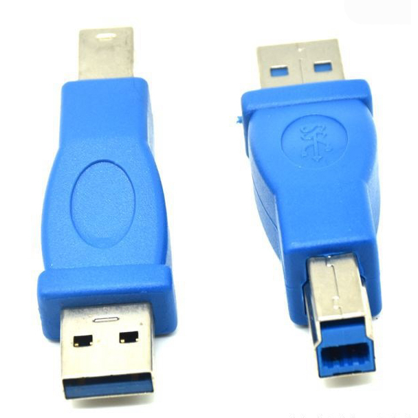 หัวต่อ USB 3.0 Adapter หัวงอ หัวแปลง Printer ข้อต่อ USB