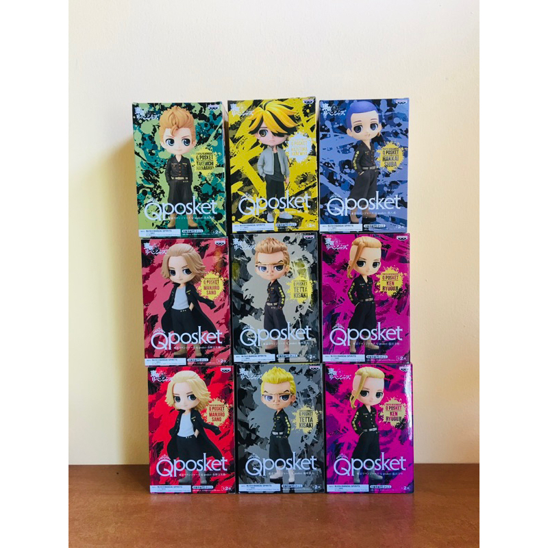 Update  (แท้ / มือ 1-2 / กล่องไม่คม)Tokyo Revengers Q posket โตเกียว ของแท้ มือ 1 พร้อมส่งค่ะ