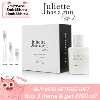 【รุ่นขายดี🔥-แท้💯%】Juliette Has A Gun Not A Perfume 2ml / 5ml / 10ml EDP