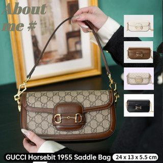 👜 กุชชี่ Gucci Horsebit 1955 series 735178 กระเป๋าสะพายสายโซ่ผู้หญิง