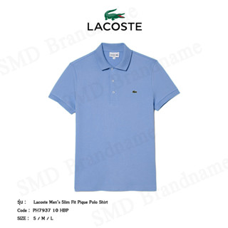 Lacoste เสื้อโปโลชาย รุ่น Lacoste Men’s Slim Fit Pique Polo Shirt Code: PH7937 10 HBP