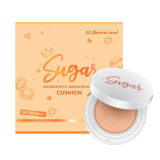 คุชชั่นตาแป๋ว คุชชั่นน้ำตาล Barbie Sugar Cushion SPF50pa+++ 02