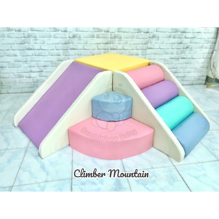 Bumblebee Baby : Climber Mountain ชุดปีนป่าย ของเล่น soft play กันกระแทก (สี Pastel)