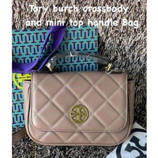 💕กระเป๋าถือ/กระเป๋าสะพาย Tory burch crossbody and mini top handle Bag miller 001