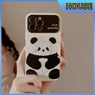 💲คูปองเคลม💲เคสไอโ case for iphone 11 12 แพนด้าน่ารัก เคส 14 13 12 11 pro max การป้องกันอย่างเต็มที่ ทนทาน