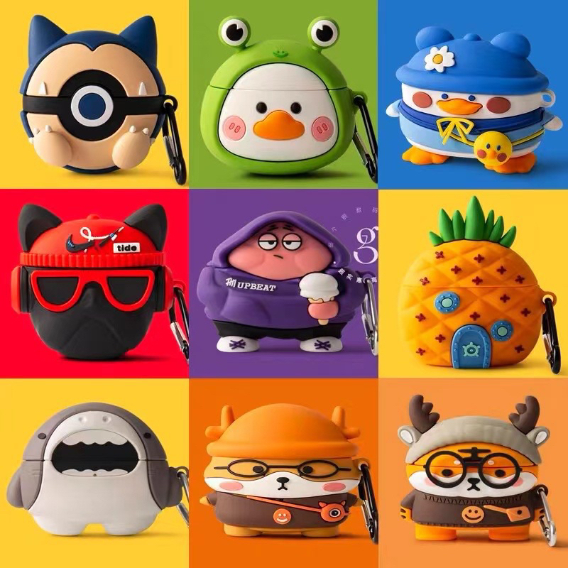 เคส สำหรับ Airpods1/2/gen2  Airpods 3/gen3 Airpods pro/ pro2/ TWS-i9s/ i12/ i13