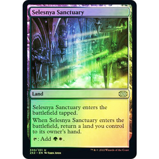 [MTG] Selesnya Sanctuary [2X2] [LAND] [UNCOM] [FOIL] [ENG] (การ์ดเมจิค / Magic the Gathering)