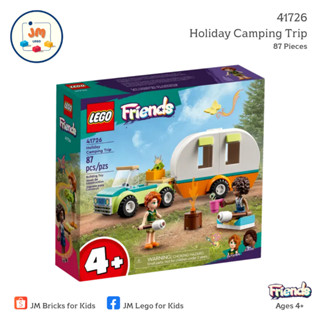 LEGO Friends 41726 Holiday Camping Trip (87 Pieces) สำหรับเด็กอายุ 4 ปีขึ้นไป Brick Toy ตัวต่อ เลโก้ ของเล่น ของขวัญ