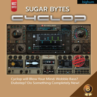 Cyclop Synth by Sugar Bytes | windows / mac | Wobble Bass Dubstep