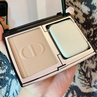 DIOR แป้งผสมรองพื้น Dior Forever Natural Velvet Compact Foundation - Long Wear - No Transfer