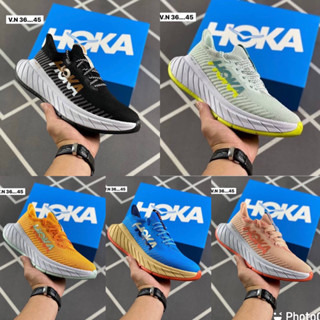 รองเท้าใส่วิ่ง🏃🏻‍♂️Hoka Bondi รุ่นใหม่(wide)sz.36-45 มี4สี สำหรับผู้ชายและผู้หญิง หน้าเท้ากว้างสินค้าพร้อมส่งพร้อมกล่อง