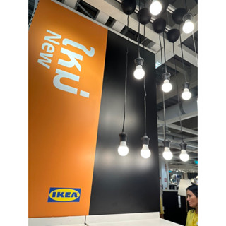 หลอดไฟอีเกีย ikea E 27bulb สี warm ￼พร้อมส่ง