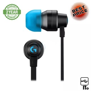 HEADSET IN-EAR LOGITECH G333 BLACK ประกัน 2Y หูฟัง หูฟังเกมมิ่ง หูฟังเล่นเกม เฮดเซ็ท เกมมิ่งเฮดเซ็ท