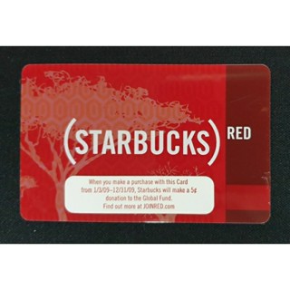 Starbucks Cards ปี 2008