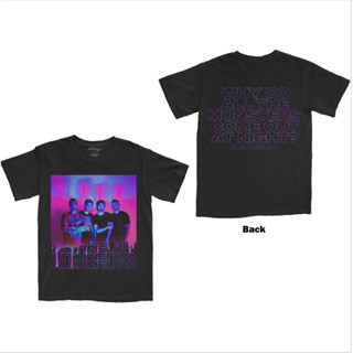 เสื้อวง All Time Low ลิขสิทธิ์แท้100% ลาย Blurry Monster (มีสกรีนหลัง)