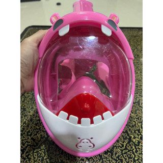 หน้ากากดำน้ำเด็กTesoky  Face Snorkel Mask for Kid 3-12 Years Old, 180° มือสอง