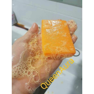 สบู่ควีนออร่าทำความสะอาดผิวหน้า