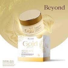 Beyond Gold Mask 24k Whitening Mask บียอนด์ โกลด์ มาร์ก 24เค ไวท์เทนนิ่ง มาส์ก มาส์กทองคำ โกลด์มาส์ก สลิปปิ้งมาส์ก