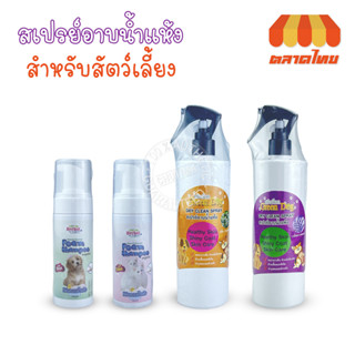 กรีนด็อก สเปรย์อาบน้ำแห้ง โฟมอาบน้ำแห้ง สุนัข &amp; แมว Green Dog Dry Clean Spray / Foam Shampoo Organic Dog &amp; Cat