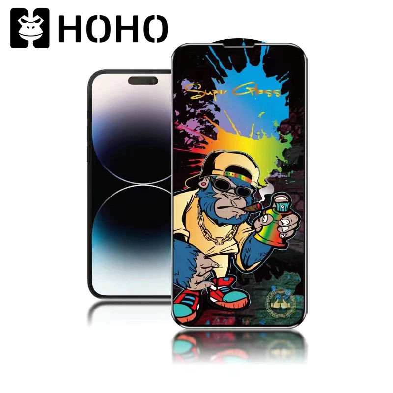 HS ฟิล์มกระจก ใช้สำหรับ iPhone 17Air 16e 11 12 13 14 15 16 17 Pro Max Mini 6 7 8 S + Plus X XR XS Max ฟิล์มกระจกนิรภัย thumbnail 4