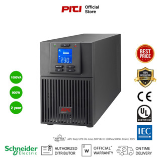 APC Easy UPS On-Line, SRV1KI-E 1000VA/900W, Tower, 230V, 3x IEC C13 outlets, Intelligent Card Slot, LCD