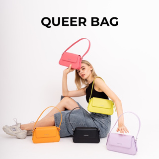 (ใส่โค้ด DBASMD ลด 150.-) Queer Bag กระเป๋าสะพายทรงพอช