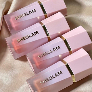 (ของแท้/พร้อมส่ง) ลิควิดบลัช Sheglam COLOR BLOOM LIQUID BLUSH MATTE FINISH (MATTE) แถมพัฟจิ๋ว ‼️