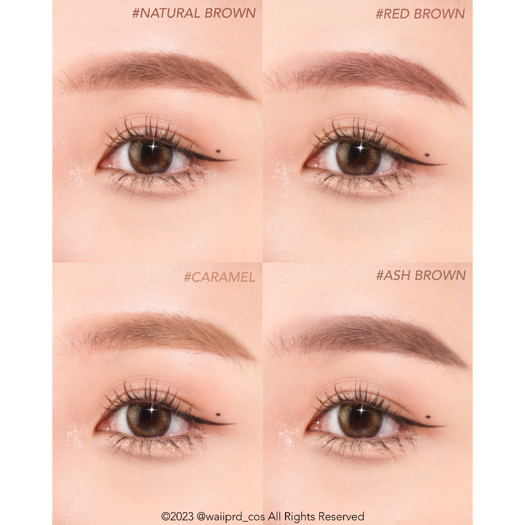 TIARA (เทียร่า) SlimMe Brow Pencil 1.5 mm. ดินสอเขียนคิ้วหัวสลิม เส้นคม เนื้อนุ่ม - 2