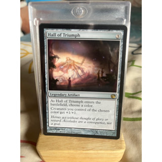 การ์ด MTG Hall of Triumph Artifact Magic the gathering EDH รุ่น JOU สภาพ Nm