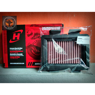 ไส้กรองอากาศ HURRICANE สำหรับ Honda / Rebel300 ,Rebel500 ,CRF250 สามารถล้างทำความสะอาดได้