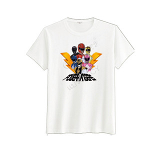 เสื้อยืดพิมพ์ลายpower ranger