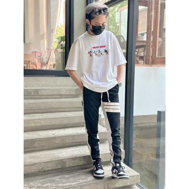 เสื้อยืดOversize SmileOnlyBrand cotton100% Mickey