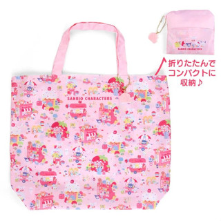 กระเป๋าพับเก็บได้ eco bag mx sanrio 42×10×30cm approx.