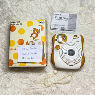 กล้องโพลารอยด์มือ2 Fuji instax mini25 rilakkuma limited edition