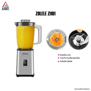 ZOLELEเครื่องปั่น 800ML เครื่องปั่นผลไม้