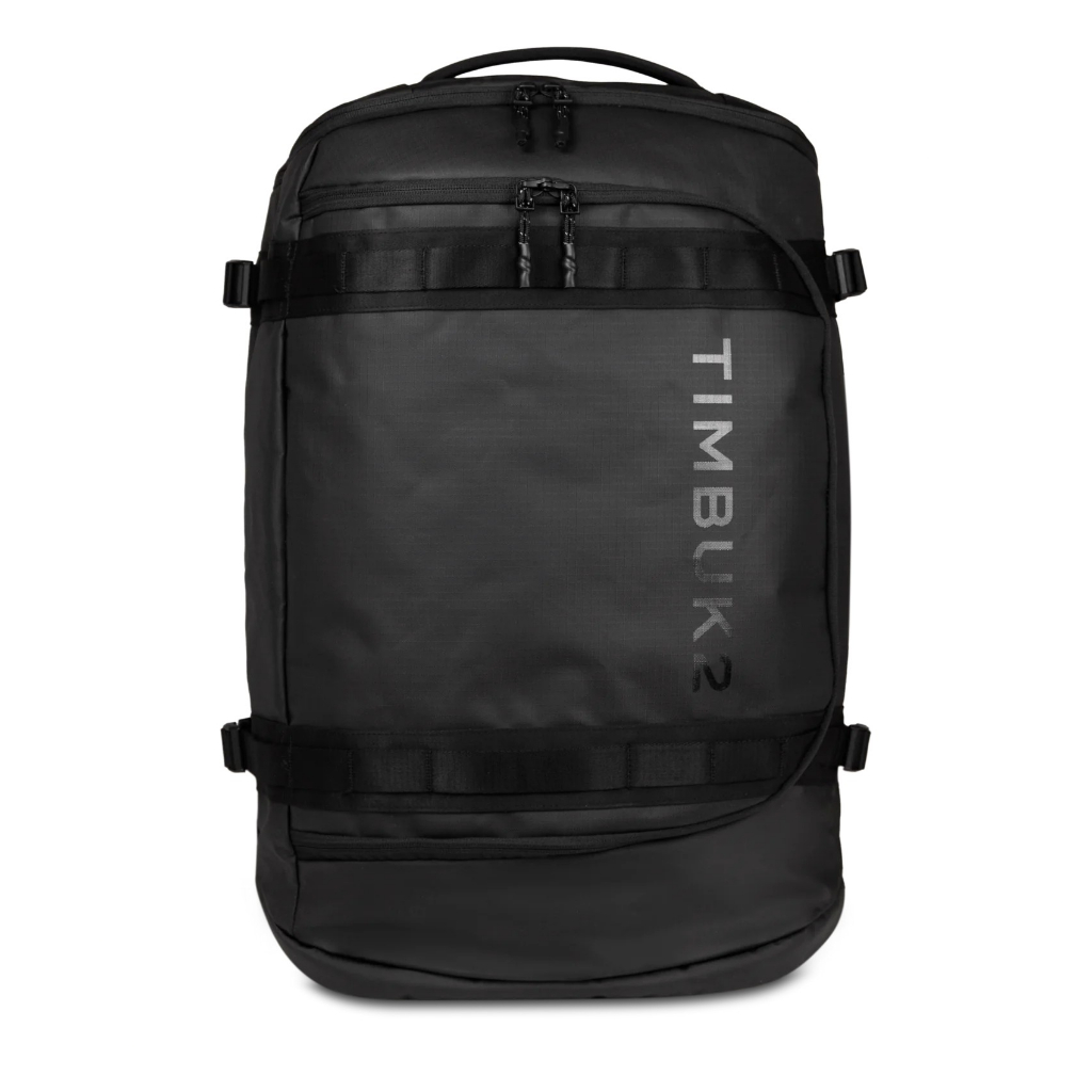 Timbuk2 Impulse Travel Backpack Duffel 45L (2550-45L-6114) | กระเป๋าสะพายหลัง เดินทาง ท่องเที่ยว กระเป๋าเป้ ความจุเยอะ กันน้ำ - Jet Black