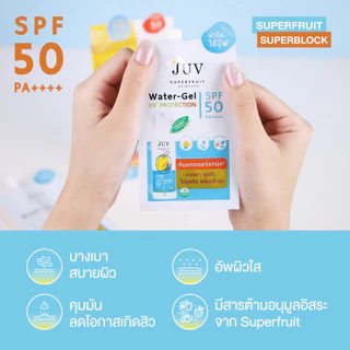 [ 6 แถม 6 ] [ EXP 02/2028 ] Juv Water Gel UV Protection SPF50 PA++++กันแดดพกพา 7 ml