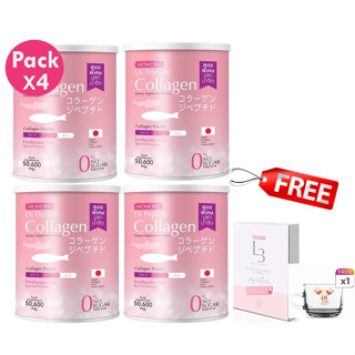 4 กระปุก ฟรี L3 ฟรี แก้ว Momoko collegen โมโมโก๊ะคอลาเจน ขนาด 50 g