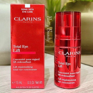 🔥แท้💯%🔥ฉลากไทย 15ml.(in box) ผลิต4/64 ครีมบำรุงรอบดวงตา Clarins Total Eye Lift