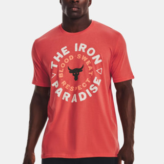 เสื้อยืด Under Armour Project Rock Iron Circle Short Sleeve เสื้อยืด UA สินค้าแท้ 100%